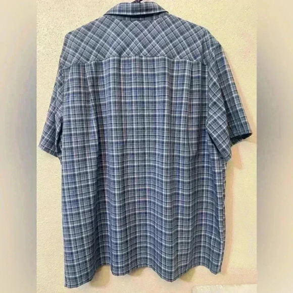 5.11 Tactical Shirts-Men's Cobalt Blue or Green 701 Covert Short Sleeve Shirt XL - Picture 6 of 11